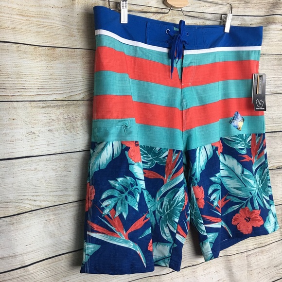 Burnside Island Boardshorts & Swimwear S: 36 NWT - Picture 6 of 8